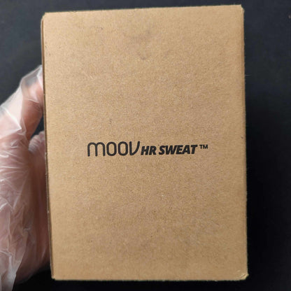 MOOV-HR SWEAT, Athlete Headband, Sweatband, Sweat-absorbing, Heart Rate Tracke