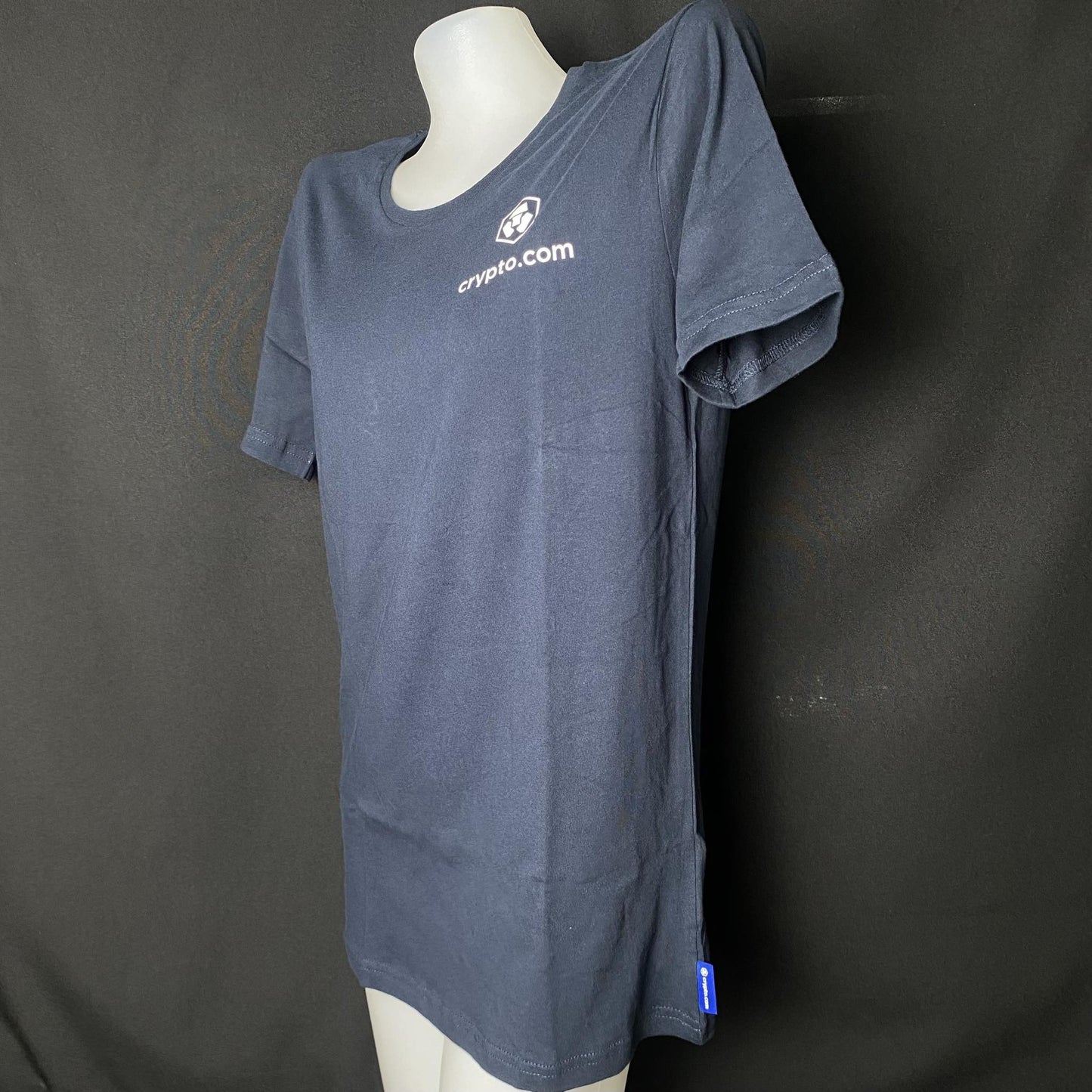 Crypto T-Shirt Navy Blue Size: Small - Factory Pull-out