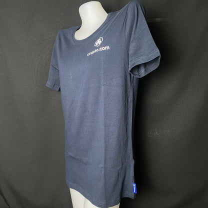 Crypto T-Shirt Navy Blue Size: Small - Factory Pull-out