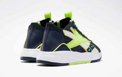 Reebok Blue/Yellow Green Rubber Shoes Bolton Sock VB LO Unisex (FU7555) - Phase-out Model