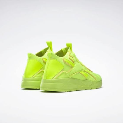 Reebok Yellow Green Rubber Shoes Bolton Sock VB LO Unisex (FU7554) - Phase-out Model