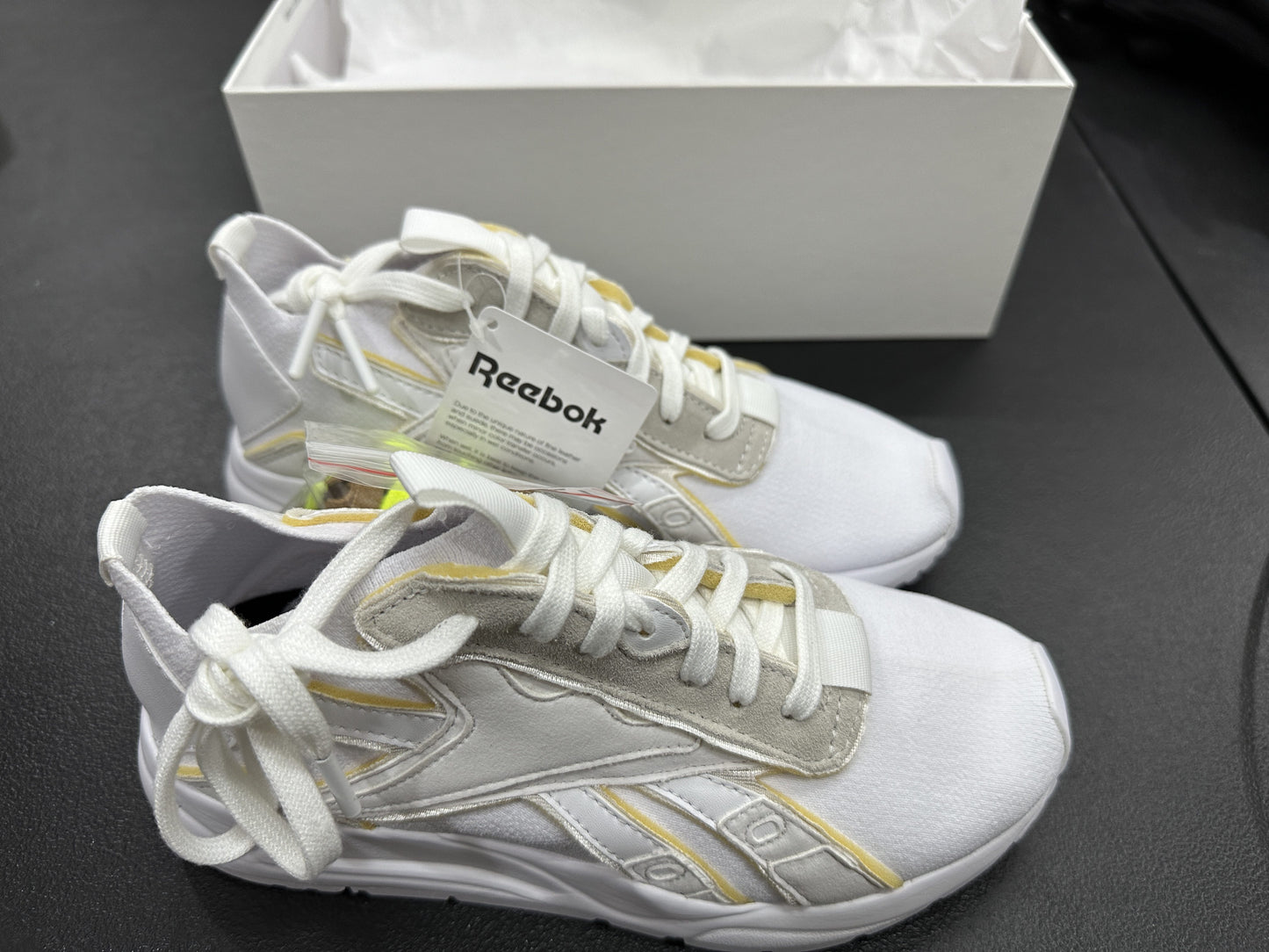 Reebok White Rubber Shoes BOLTON SOCK VB LO Unisex (FU7553) - Phase-out Model
