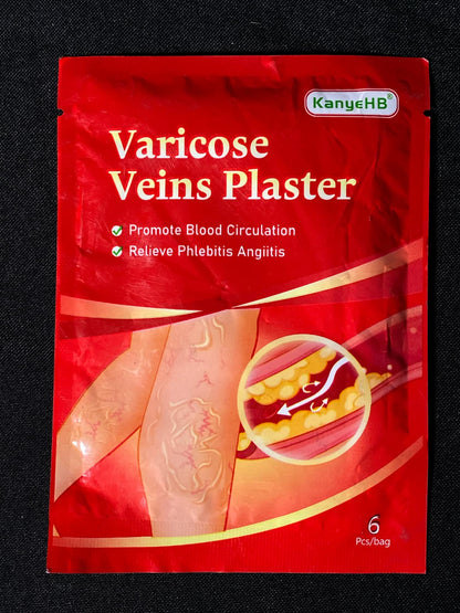 KanyeHB Varicose Veins Plaster Patch (6pcs/Bag)