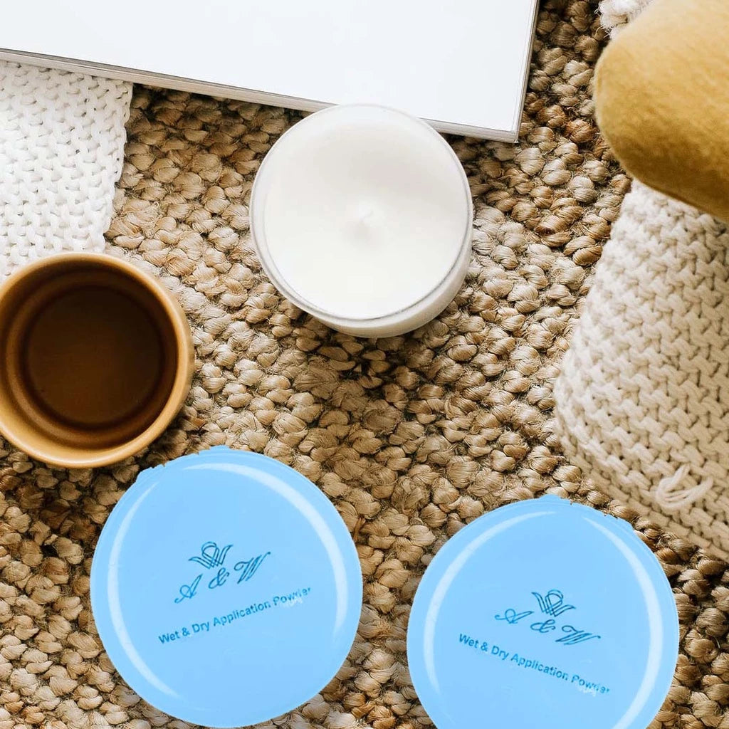 A&W Wet and Dry Application Powder Face Powder Oil Control 12g