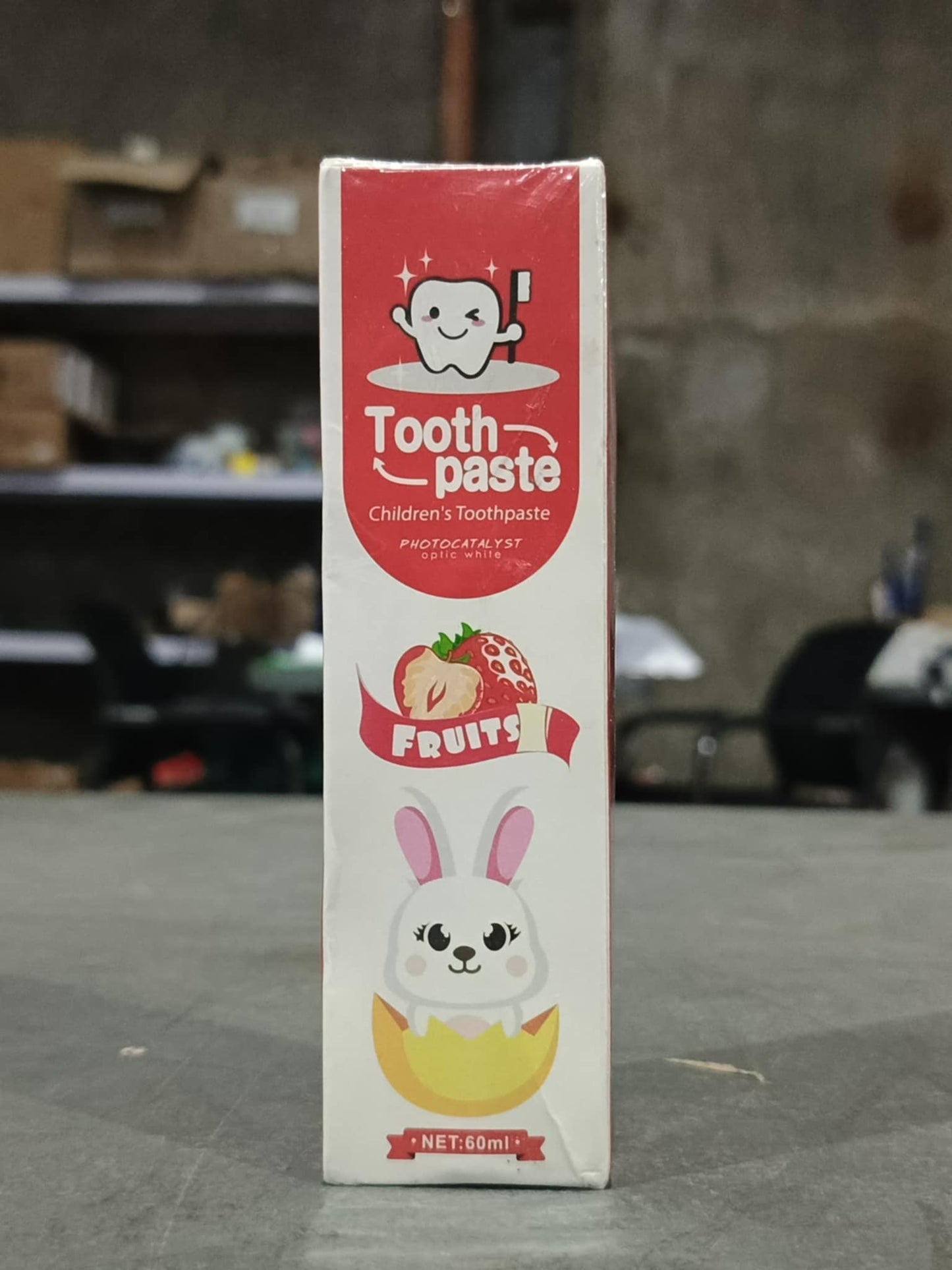 Photocatalyst Optic White Children's Toothpaste (Strawberry) - 60ml