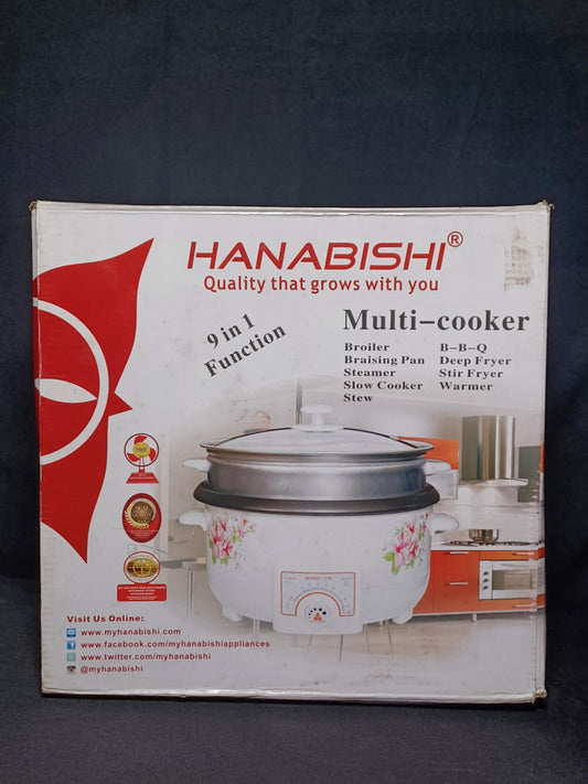 Hanabishi 9 in 1 Multi-Cooker 3.3 Liters HHMC-330