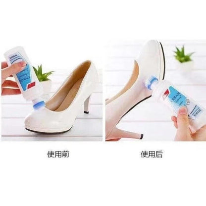 PLAC Cream Natural Auto Brilliant Polish White Shoe Cleaner 100ml