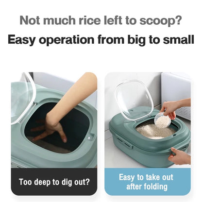Foldable Rice Storage Box (up to 25kg of Rice)