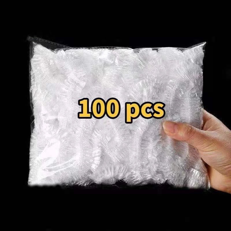[A1-1474] Disposable Plastic Wrap Food Cover Preservation (100pcs set)