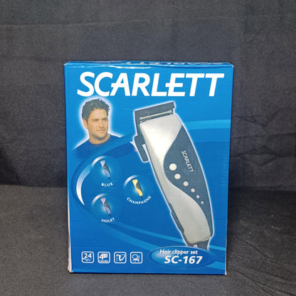 Scarlett Wired Razor Hair Clipper Trimmer Set SC-167 (2 Sets)