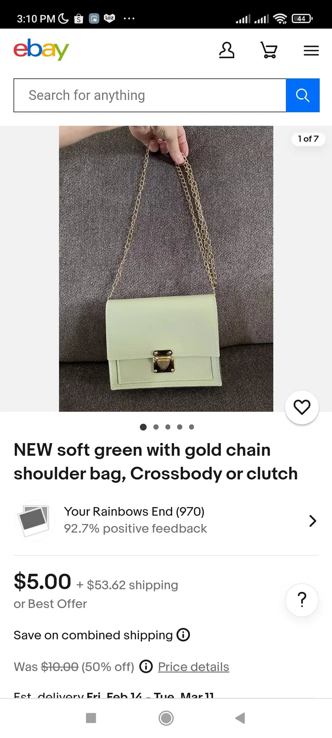 (IR0HQ)mini bag color apple green