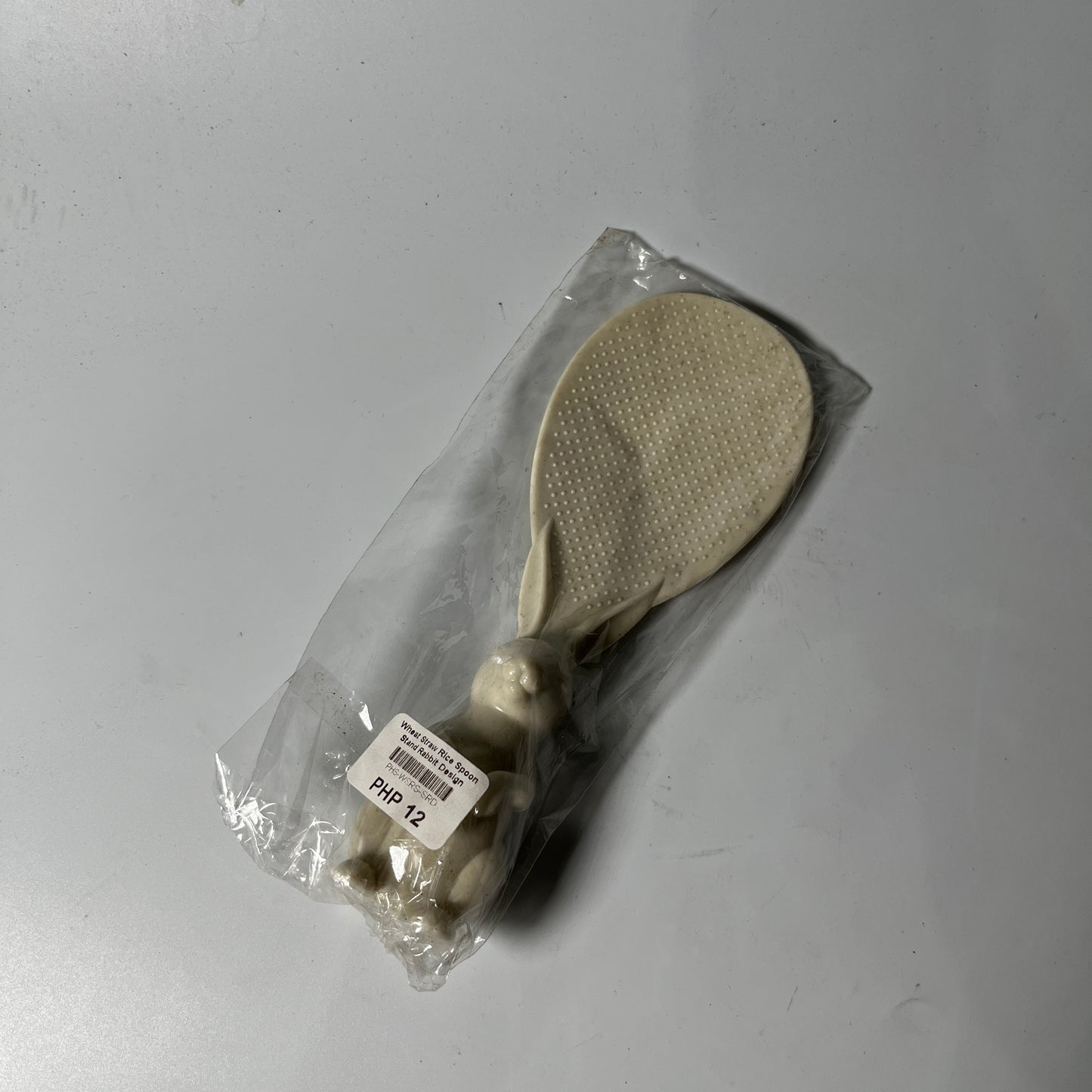 Wheat Straw Rice Spoon Stand Rabbit Design