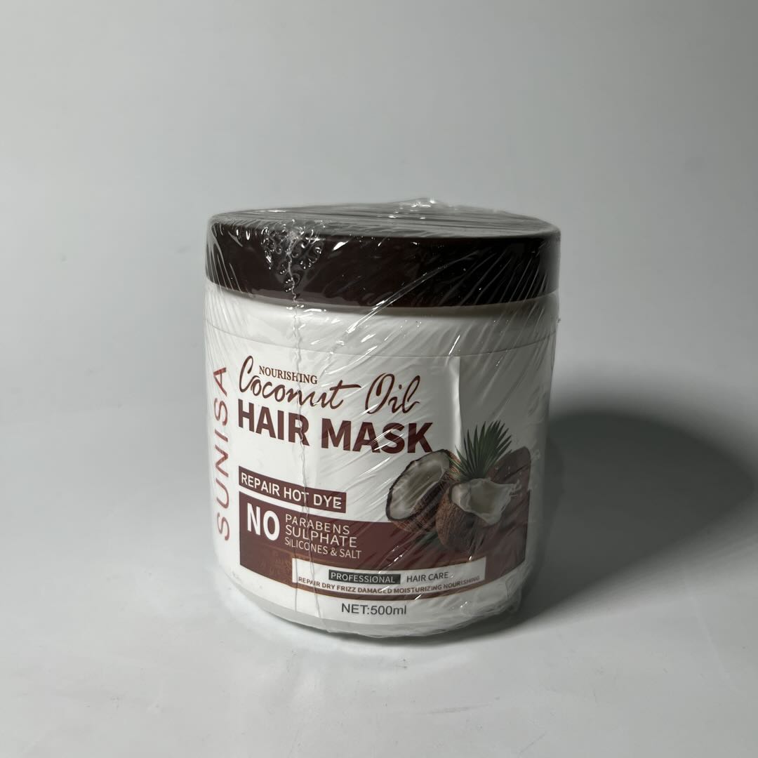 Sunisa Nourishing Coconut Oil Hair Mask Repair Hot Dye 500ml