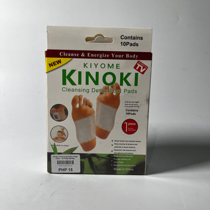 Kinoki Cleansing Detox Foot Pads - 10 Pads