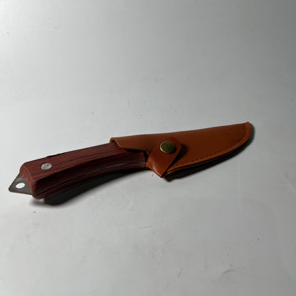 [A1-1384] Professional Boning Knife with Leather Blade Cover