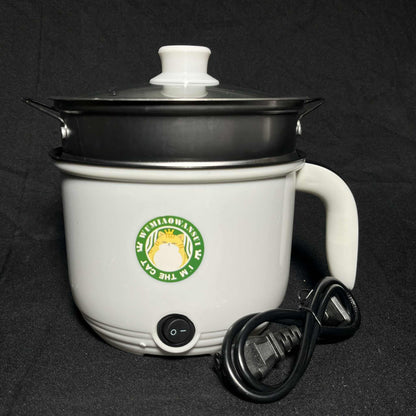 Wish Star Multifunctional Pot Mini Rice Cooker with Steamer 18cm