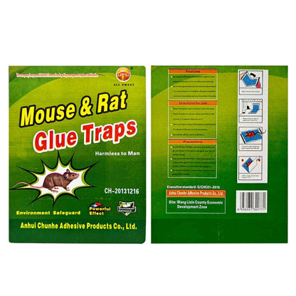[A1-004] Mouse & Rat Glue Traps Sticker (Large)