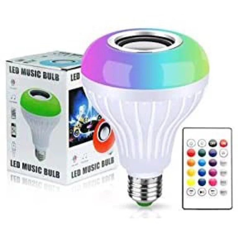 LED Bluetooth Music Bulb with Remote
