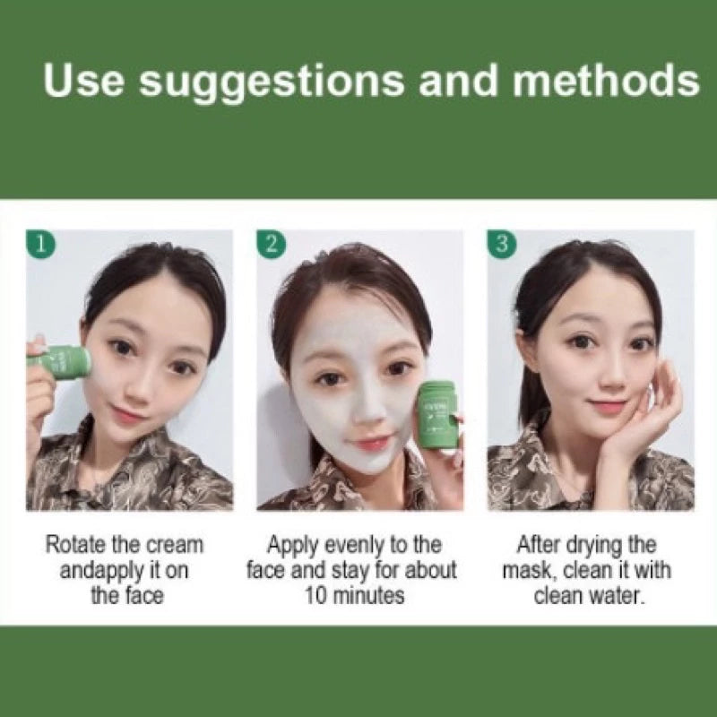 Summer Girl Green Mask Stick Green Tea Oil Control 40g