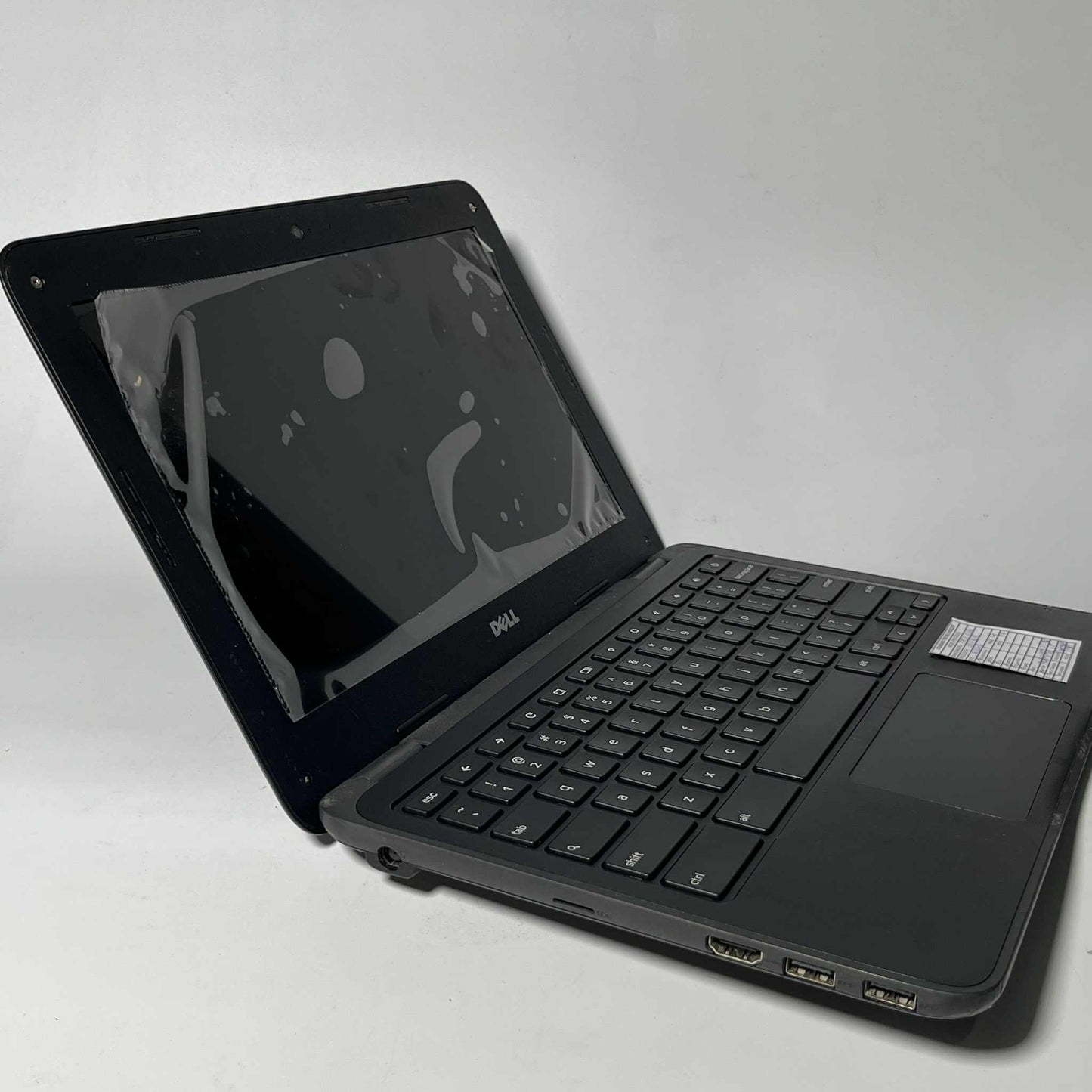 4/16 (SSD) Pre-loved Chromebook Dell 3180 Touchscreen Laptop with Charger - CLASS B
