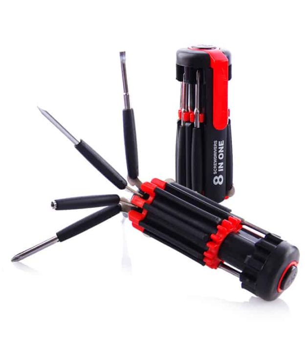[A1-362] 8 in One Multi-Screwdriver Torch FZ-895