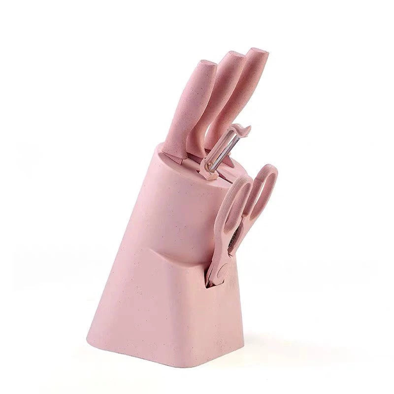 [ZH760] Oliron 5 pieces Non-Stick Kitchen Knife Set