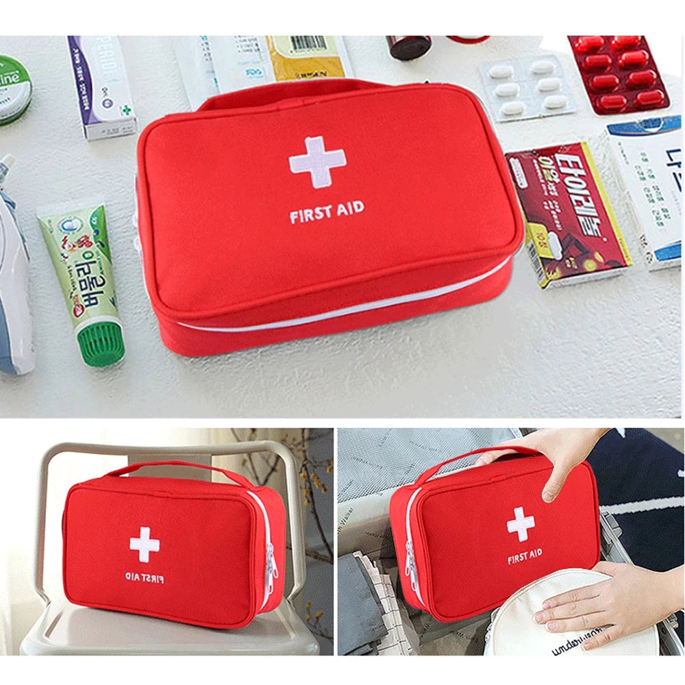 Oxford First Aid Kit Compartment Epidemic Prevention Kit for Camping Travel