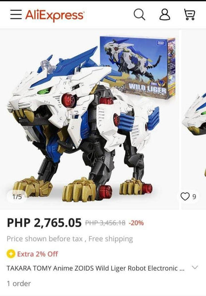 Takara Tomy Zoids Action Figure Collectible Toys - International Mall Pull-out