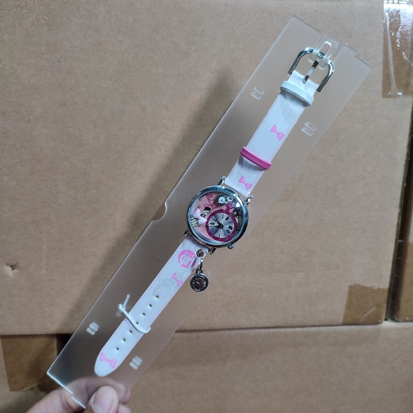 Girl Elle Watch White Pink(GW40058S01X)