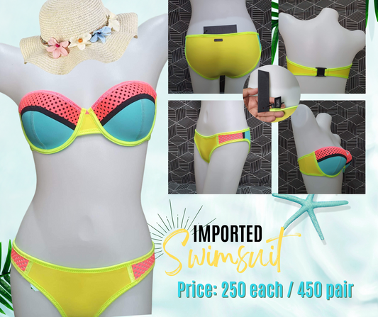 Authentic Australian Triangl Swimwear Swimsuit - BOWIE - PASSION POP - BOTTOM