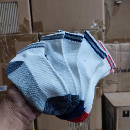 Athletech Kids Socks Mix Color Size: 3-5 Yrs Old Low Cut 6pairs (LWJSO00029) - International Mall Pull-out