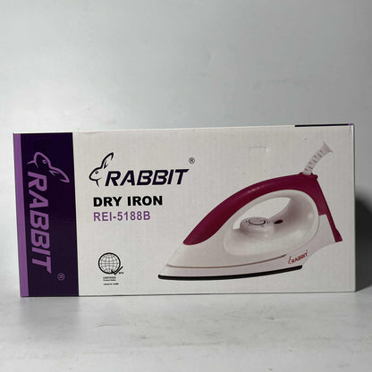 Rabbit Electric Light Dry Iron REI 5188B