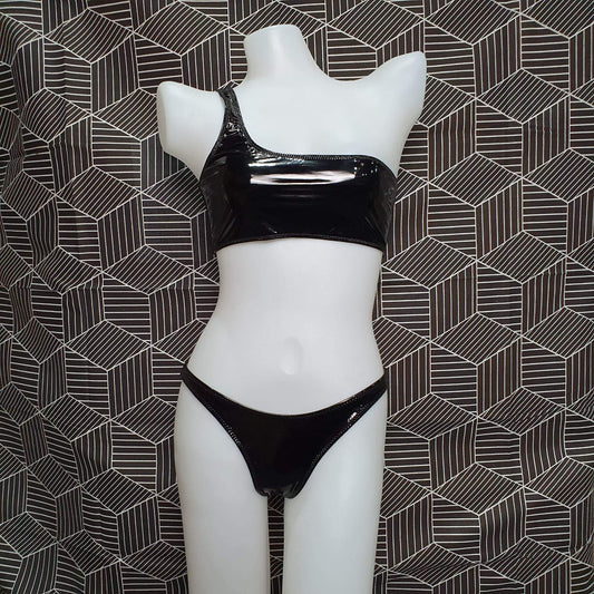 Authentic Australian Triangl Swimwear Swimsuit - Melrose Black Angel-Top