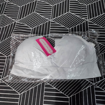 Secret Beauty White Bra W/O Lace