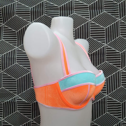 Authentic Australian Triangl Swimwear Swimsuit - Love Fool Orange Crush-Top