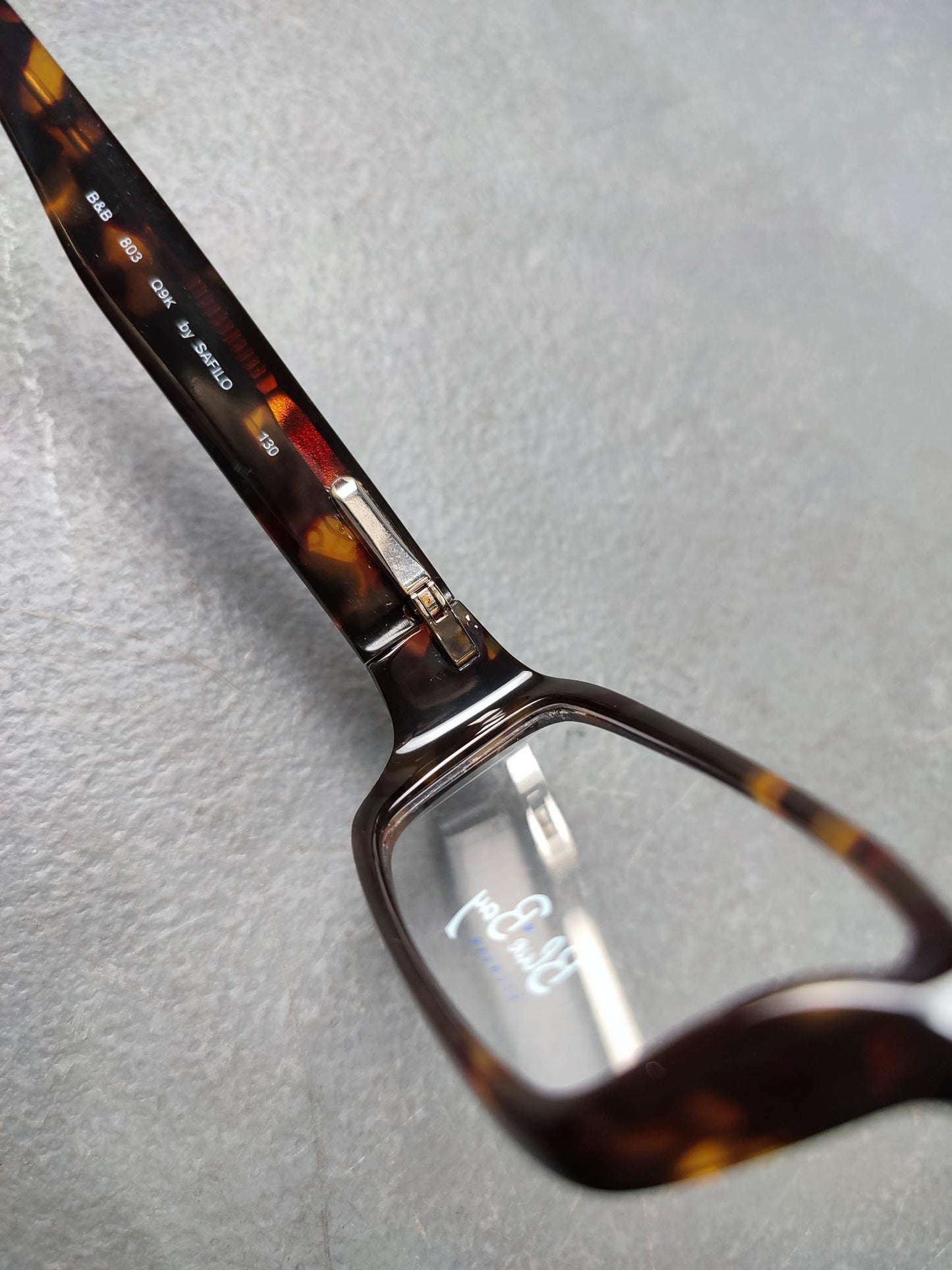 Plastic/Metal Frame SAFILO Orange/Brown (B&B803Q9K) Eyeglass