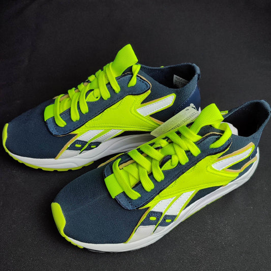Reebok Blue/Yellow Green Rubber Shoes Bolton Sock VB LO Unisex (FU7555) - Phase-out Model
