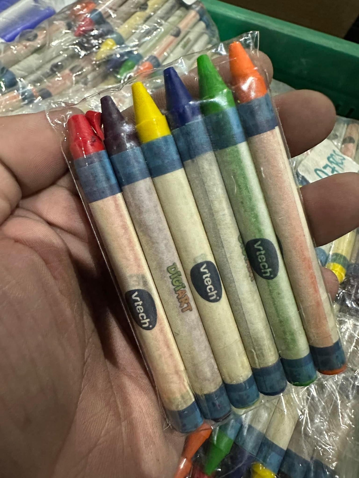 Vtech Crayola Assorted Color Pack by 6pcs - Factory Pull-out