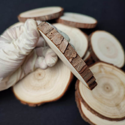 Natural Wood Slices DIY Wedding Crafts