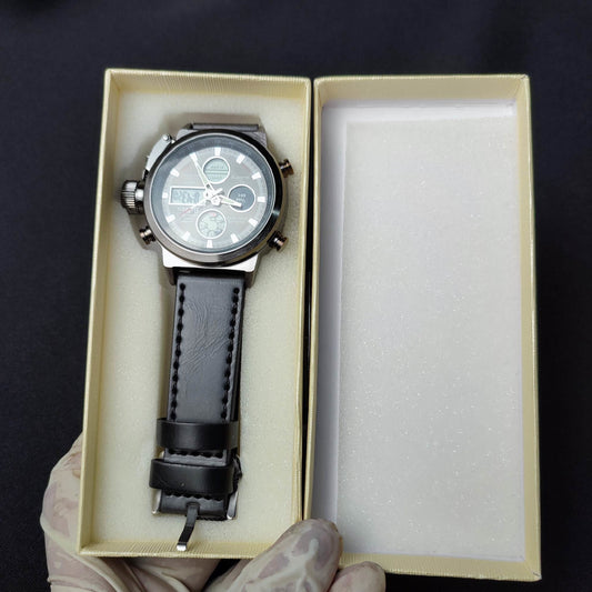(KBMMK) Biden Men 's Digital Watches Dual Display Military Style Water Resista