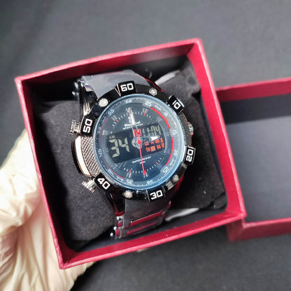 (SUWRU)Readeel 6001 Men's Watches Fashion Quartz Men's Watches Chronograph