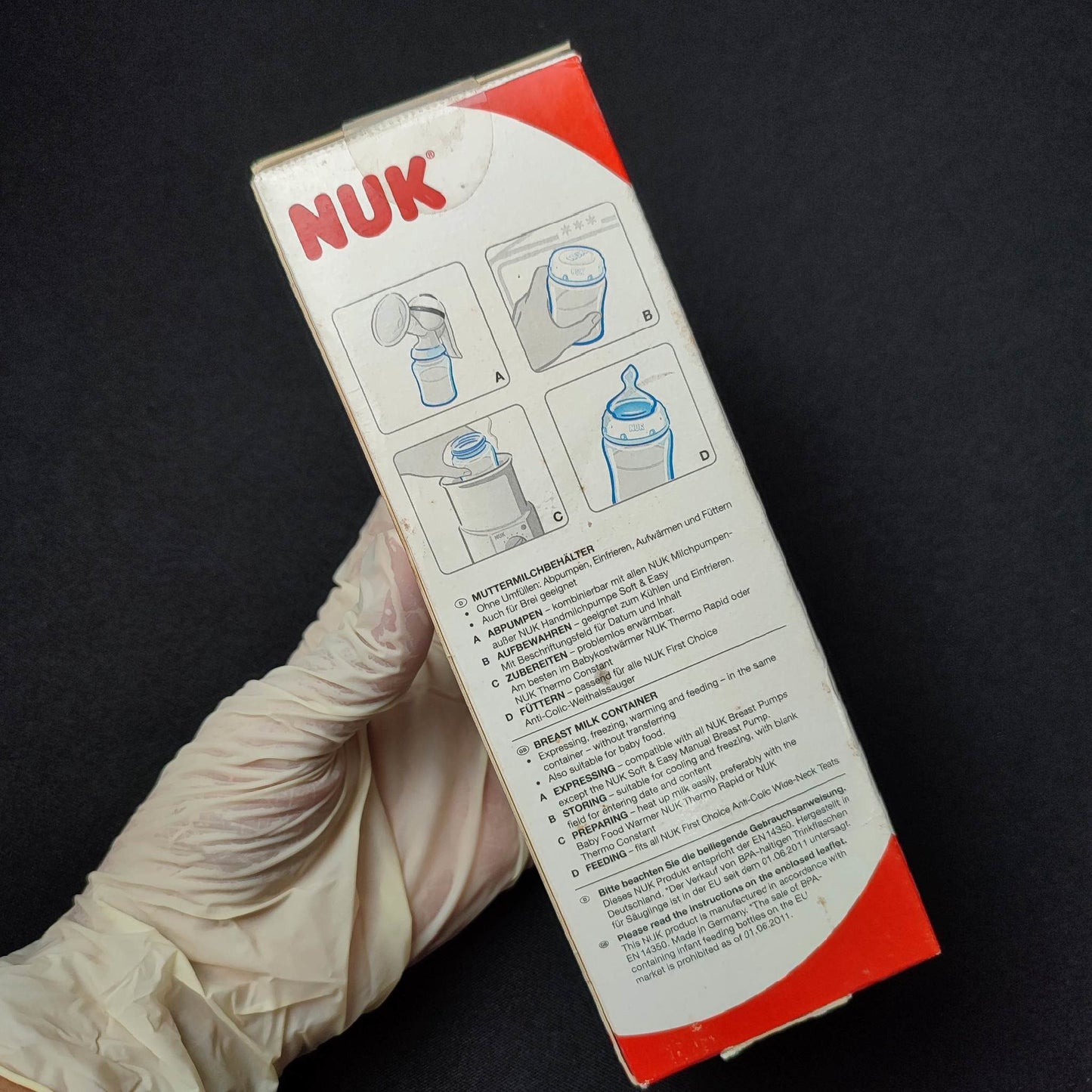 (MXBDB) NUK Breast Milk Container