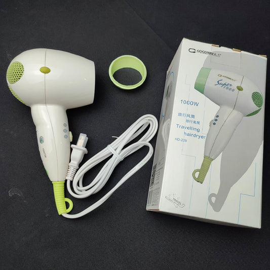 Goodway Travelling Hairdryer 1000w (HD-229) - International Mall PUll-out