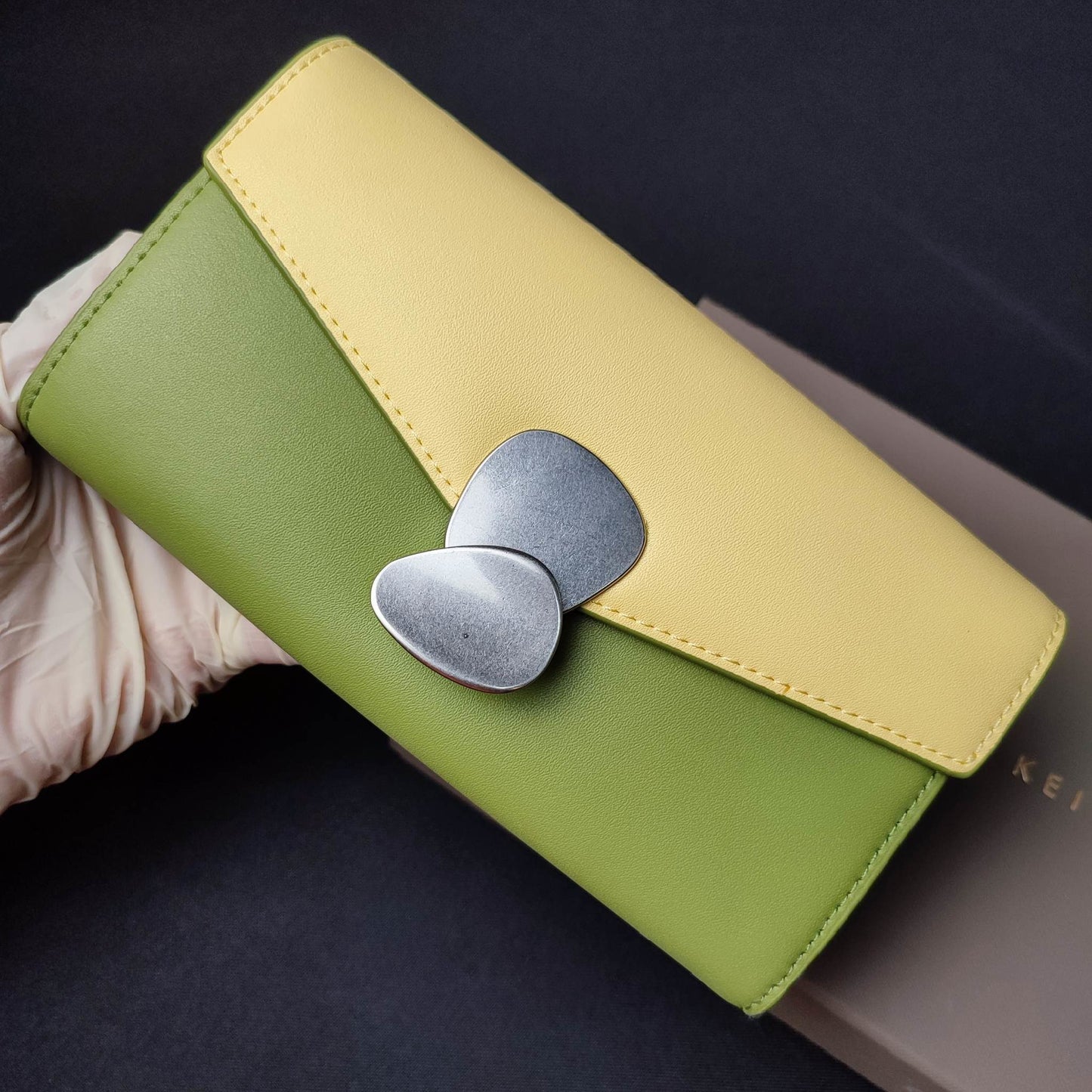 Charles & Keith Small Sling Wallet Bag (Yellow)