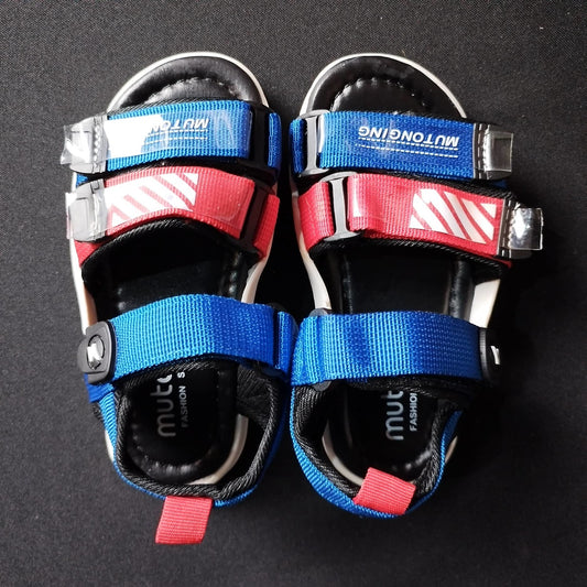 (QGFVR)Sepatu Sandal Casual Anak Laki-Laki / Perempuan Bahan Kanvas