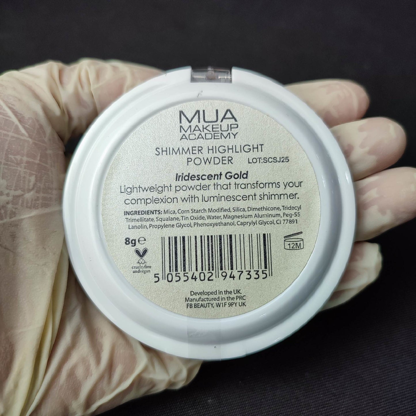 MUA Make Up Academy Shimmer Highlights Powder - International Mall Pull-out