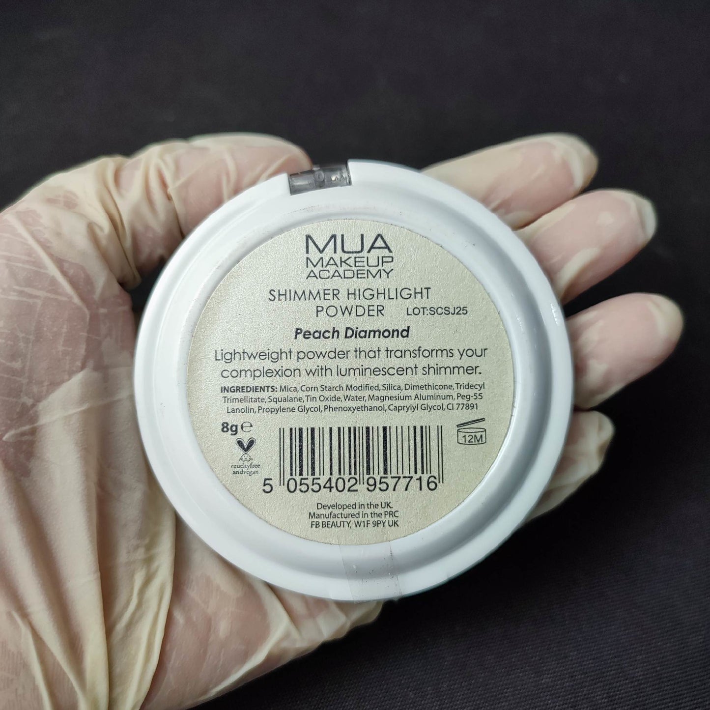 MUA Make Up Academy Shimmer Highlights Powder - International Mall Pull-out