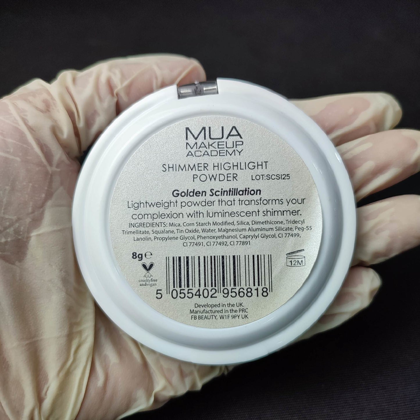 MUA Make Up Academy Shimmer Highlights Powder - International Mall Pull-out