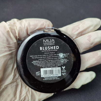 MUA Make Up Academy Blushed Matte Blush Powder - International Mall Pull-out