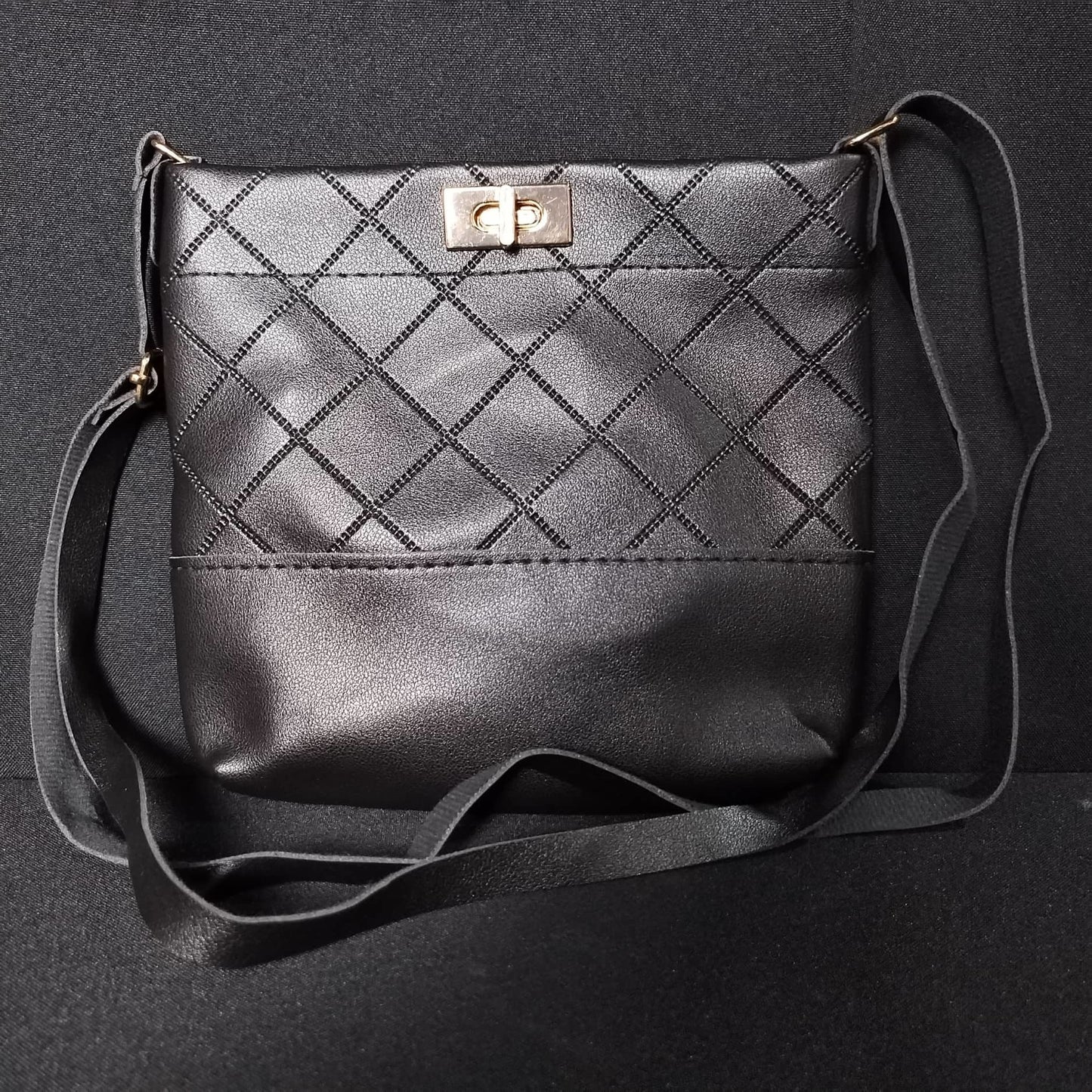 (CPMYN)Vovo Women PU Leather Handbag Shoulder Crossbody Bag